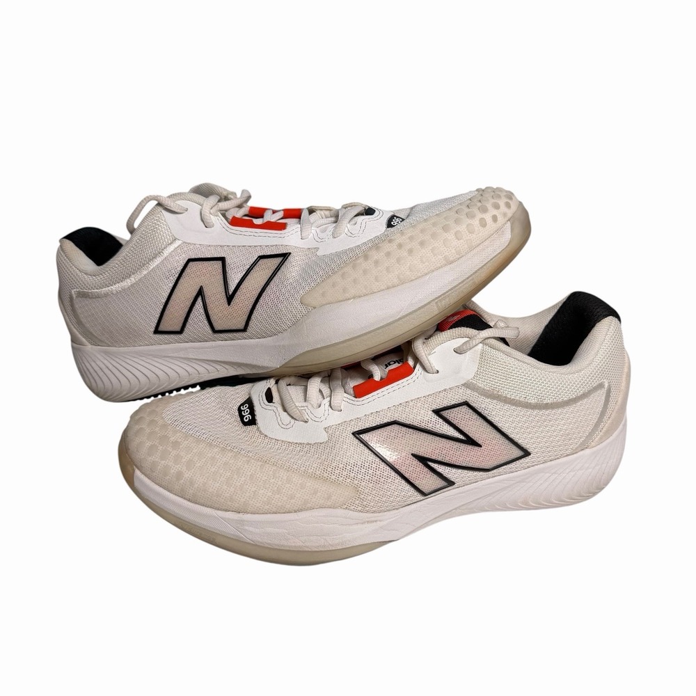 New Balance FuelCell 996v6 Mens 9 White Black Red Tennis Shoes